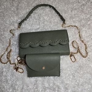 Anne Klein Crossbody Wallet Set